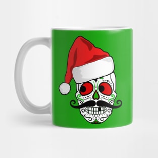 Christmas Sugar Skull Mug